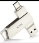 SSK 64GB USB C флаш 2 в 1 Тип C+USB 3.2 Android, Macbook/Pro/Air, снимка 1 - USB Flash памети - 43894110