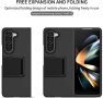 Защитен калъф със стойка за телефон Samsung Galaxy Z Fold5 LT, черен, снимка 2