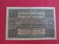 Райх банкнота 10 марки 1920г. Германия перфектна за колекционери 28265