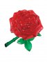 Кристален 3D пъзел Червената Роза за пораснали деца, снимка 2