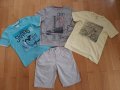 Детски дрешки:блузки DKNY,Armani,LCW,H&M и къс панталон TRN  за 10 г.момче:, снимка 2