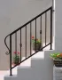 Парапети за стълбища и тераси от ковано желязо, снимка 17