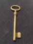 Стар рядък бронзов ключ от соца нетрадиционен за КОЛЕКЦИОНЕРИ 41005