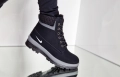 Nike Дамски Черни Меки И Топли Боти Найк Код P1415, снимка 5