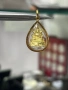 Златен амолет с буда 18 карата , снимка 8