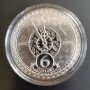 Сребърна Монета от една унция 6 долара Токелау, снимка 1 - Нумизматика и бонистика - 32525486