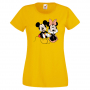 Дамска тениска Mickey & Minnie 5 Мини Маус,Микки Маус.Подарък,Изненада,, снимка 10