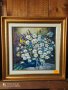 Маслена картина на Николай Ханзъров 31/31 см, снимка 1 - Картини - 43499850