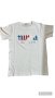 Памучна тениска TRAPSTAR черна, бяла или синя, снимка 1 - Спортни дрехи, екипи - 43472307