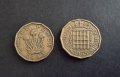 Монети. Англия. Великобритания. Три пенса . 1943 и 1965 година. 2 бройки., снимка 1