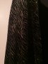 Ново вечерно кадифено сако с блуза XL размер черно със златно, снимка 7