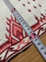 Соц Старо Ръчно Бродирано Каре Покривка Номер 275., снимка 7