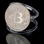 Метална биткойн монета, снимка 2