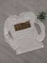 Разпродажба Нова бяла блузка дълъг ръкав, снимка 1 - Блузи с дълъг ръкав и пуловери - 40349590