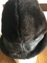 Мъжка зимна шапка от естествена овча кожа - тъмно кафява, снимка 3