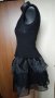 Черна официална(бална) рокля 👗🍀🌹 S р-р👗🍀🌹арт.500, снимка 3