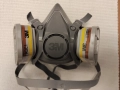 Полумаска 3M 6000 + филтри 6057, снимка 1