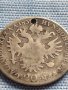 Сребърна монета 20 кройцера 1832г. Франц първи Виена Австрийска империя 13634, снимка 10