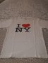 Оригинална детска тениска с къс ръкав I LOVE NY за 6-7 год., снимка 1 - Детски Блузи и туники - 37384384