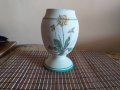 Рисувана керамична ваза, снимка 1 - Вази - 29037840
