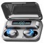 Безжични bluetooth 5.0 слушалки F9 -5С TWS , черни, снимка 1