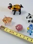 колекция стъклени мини фигурки на прасенца Murano , снимка 8