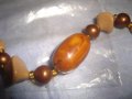 МНОГО СТАРА ОГЪРЛИЦА с ФАТУРАН - КЕХЛИБАР БАКЕЛИТ и МЪНИСТА МАЙСТОРСКА ИЗРАБОТКА РЕТРО КОЛИЕ 27960, снимка 9