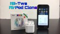 Безжични Bluetooth слушалки i18 TWS / In-ear - бели, снимка 7