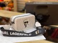 Дамска чанта Karl Lagerfeld, снимка 1 - Чанти - 32352539