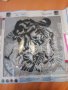 Диамантен (елмазен) гоблен "черно-бяло тигърче" , снимка 1 - Гоблени - 29020227