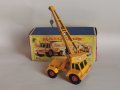 Стар Matchbox King Size K-14 Taylor Jumbo Crane Мачбокс Тайлор Кран С Оригиналната Си Кутия, снимка 9