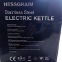 Електрически чайник NESSGRAIM от неръждаема стомана с ретро термометър – 1.7 L, 2200W, снимка 8