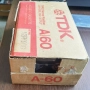 TDK A60-кашон+касети, снимка 3