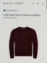 Мъжко!Polo Ralph Lauren Cable Knit Wool Cashmere Jumper размер Л, снимка 1