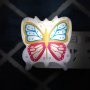 2042 Детска нощна лампа за контакт Пеперуда, снимка 1