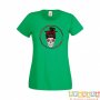 Дамска тениска Свети Валентин Valentines Day Skull Valentine's 17, снимка 1