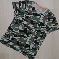 Тениска с милитъри щампа за възраст 10-12год. , снимка 1 - Детски тениски и потници - 28491472