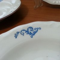 Стар български порцелан чинии, снимка 4 - Антикварни и старинни предмети - 33413928
