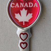 Метален ключодържател-ключ от Канада-серия- 21, снимка 2 - Други - 26997560