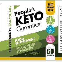 Peoples Keto 60 дъвки със смесен вкус, страхотен вкус и ниско съдържание на захар, снимка 9 - Хранителни добавки - 43506098