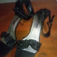 Дамски обувки , черни, снимка 1 - Дамски обувки на ток - 27860225