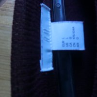 Тънък вишнев пуловер НМ, снимка 4 - Блузи с дълъг ръкав и пуловери - 36805877