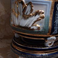 Порцеланова Жардениера Napoleon III, снимка 7 - Колекции - 44036351
