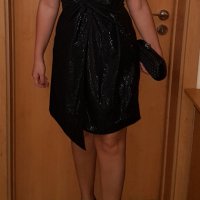 Елегантна нова рокля лъскава Fervente , снимка 3 - Рокли - 26539115