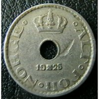 10 йоре 1925, Норвегия, снимка 2 - Нумизматика и бонистика - 28386890