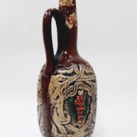 Богато декорирана керамична стомна, бутилка (4.5), снимка 2 - Антикварни и старинни предмети - 43971145