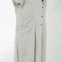 Бледосиня рокля с набрана талия марка Peppercorn - M, L, снимка 3 - Рокли - 38383382