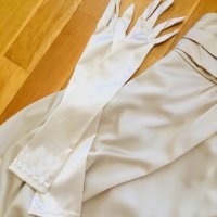 BCBG MaxAzria оригинална вечерна бална рокля + подарък сатенени ръкавици, снимка 10 - Рокли - 28587409