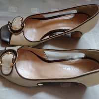 Дамски обувки 100 % кожа , снимка 3 - Дамски обувки на ток - 38800896