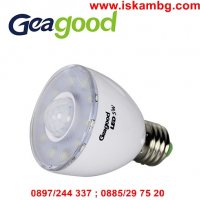 LED Крушка С Датчик За Движение 3W, снимка 10 - Крушки - 26867544